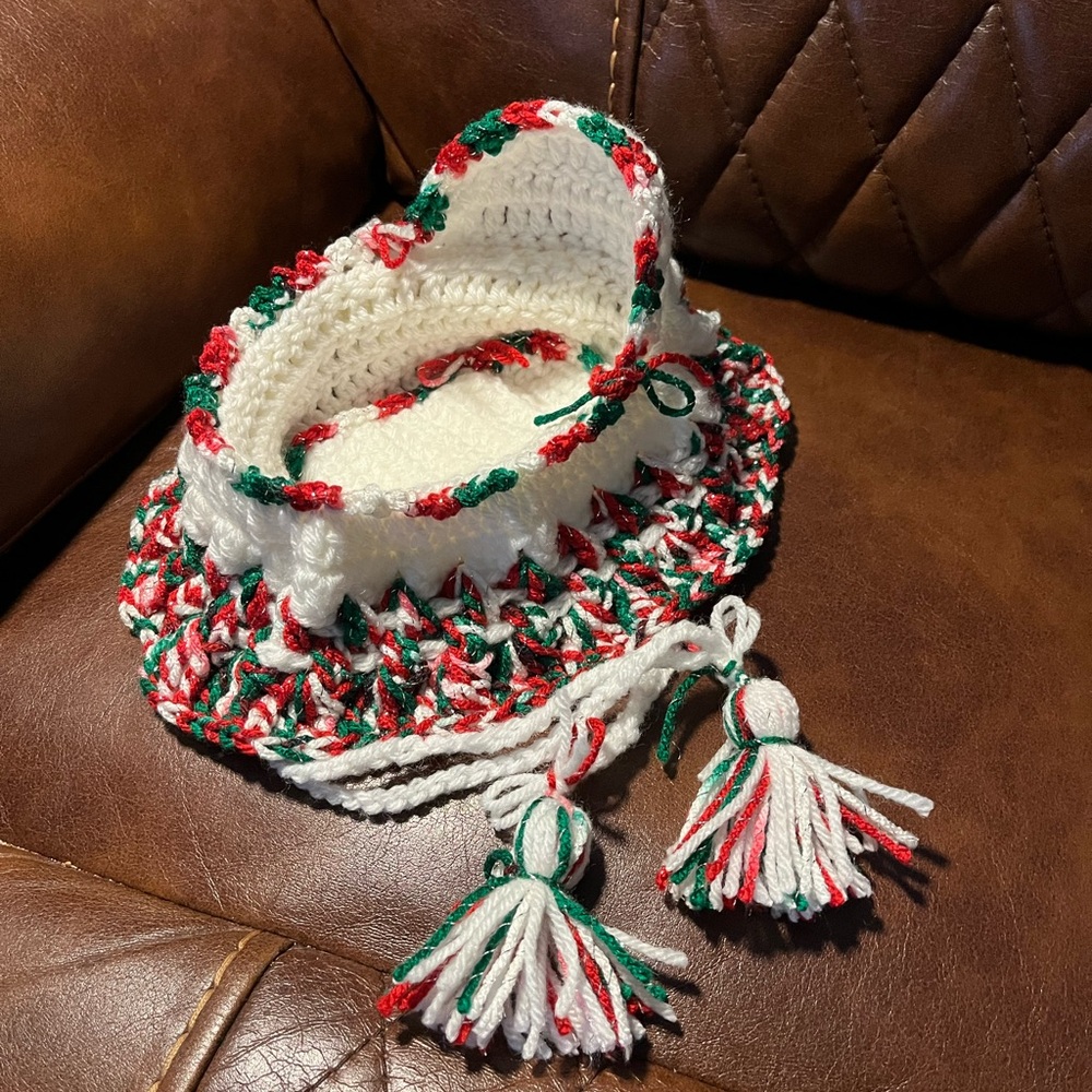 Handmade Christmas Cradle Purse